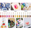 EXTRALINK Set Of Acrylic Markers 60 Colors | Painting 60 Pcs - (EX.97546)
