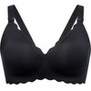 MOMCOZY YN46 Seamless Support Floral Nursing Bra Black S - (FB086-BL000S-A)