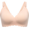 MOMCOZY YN46 Seamless Support Floral Nursing Bra Skin S - (FB086-SK000S-A)