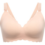 MOMCOZY YN46 Seamless Support Floral Nursing Bra Skin S - (FB086-SK000S-A)