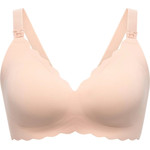 MOMCOZY YN46 Seamless Support Floral Nursing Bra Skin Xl - (FB086-SK01XL-A)