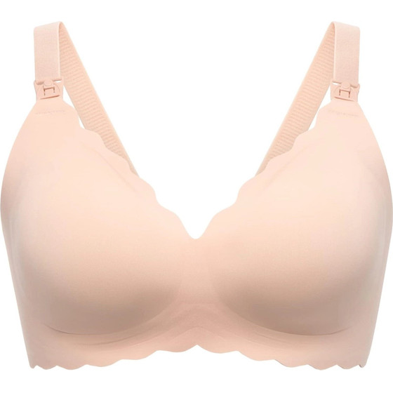 MOMCOZY YN46 Seamless Support Floral Nursing Bra Skin Xl - (FB086-SK01XL-A)