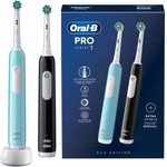 Oral-B Electric Toothbrush Pro Series 1 Duo Black / Blue Box - (Pro Series 1 Duo Black BLUE)