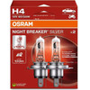 Osram Night Breaker Silver H4 12 V 60/55 W, 2 Szt - (64193NBS-2HB)
