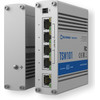 Teltonika TSW101 PoE+ Switch, 5x RJ45 1000Mb/s, 4x PoE+, 60W - (TELTONIKA TSW101000000)