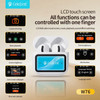 Celebrat Earphones �� ���� �������� True Wireless, 13mm, 25/300mAh, ����� - (W76)