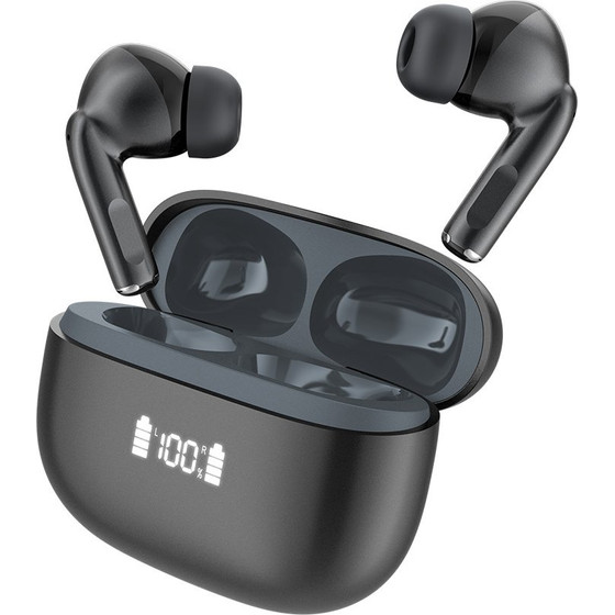Celebrat Earphones �� ���� �������� W72, True Wireless, 10mm, 33/380mAh, Anc & ENC, ����� - (W72-BK)