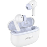 Celebrat Earphones �� ���� �������� W73, True Wireless, 13mm, 33/380mAh, ����� - (W73-WH)