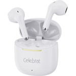 Celebrat Earphones �� ���� �������� W79, True Wireless, 13mm, 30/300mAh, ����� - (W79-WH)