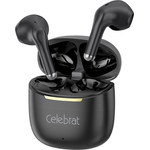 Celebrat Earphones �� ���� �������� W79, True Wireless, 13mm, 30/300mAh, ����� - (W79-BK)