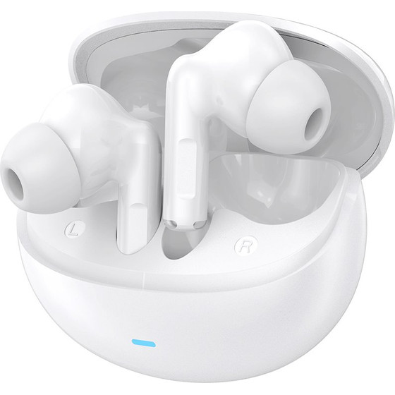 Celebrat Earphones �� ���� �������� W80, True Wireless, 13mm, 30/230mAh, ����� - (W80-WH)