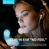 Celebrat Earphones �� ��������� G39, USB-C �������, 14mm, 1.2m, ����� - (G39-WH)