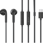 Celebrat Earphones �� ��������� G39, USB-C �������, 14mm, 1.2m, ����� - (G39-BK)