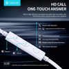 Celebrat Earphones �� ��������� G39, USB-C �������, 14mm, 1.2m, ����� - (G39-BK)