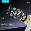 Celebrat Earphones �� ��������� G39, USB-C �������, 14mm, 1.2m, ����� - (G39-BK)