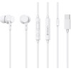 Celebrat Earphones �� ��������� G40, USB-C �������, 10mm, 1.2m, ����� - (G40-WH)