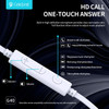 Celebrat Earphones �� ��������� G40, USB-C �������, 10mm, 1.2m, ����� - (G40-BK)