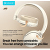 Celebrat Headphones A45, �������� & ���������, Micro SD, 40mm, 250mAh, ����� - (A45-BK)