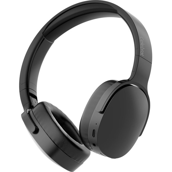 Celebrat Headphones A45, �������� & ���������, Micro SD, 40mm, 250mAh, ����� - (A45-BK)