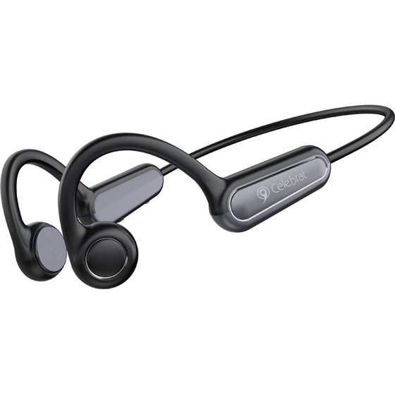 Celebrat Neckband Earphones SE9, Ows Bone Conduction, 16.3mm, 180mAh, ����� - (SE9-BK)