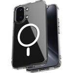 Crong Hybrid Clear Magnetic - MagSafe Case Xiaomi POCO X8 Pro Max 5G (Transparent) - (CRGHCMXMX8PMCLR)