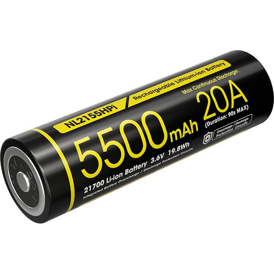 NiteCore �������� 21700 / 5500mAh / Hpi (���� ��������)