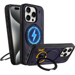 Idol 1991 ���� Iphone 15 Pro 6.1'' Armor Tpu Hyper Magsafe Stand Camera Guard BLUE