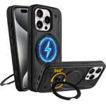 Idol 1991 ���� Iphone 15 Pro Max 6.7'' Armor Tpu Hyper Magsafe Stand Camera Guard BLACK