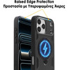 Idol 1991 ���� Iphone 15 Pro Max 6.7'' Armor Tpu Hyper Magsafe Stand Camera Guard BLACK