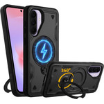 Idol 1991 ���� Samsung A37 5G 6.7'' Armor Tpu Hyper Magsafe Stand Camera Guard BLACK