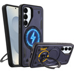 Idol 1991 ���� Samsung S25 5G S931 6.2'' Armor Tpu Hyper Magsafe Stand Camera Guard BLUE