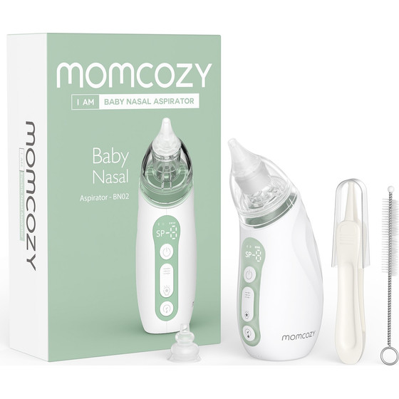 MOMCOZY BN02 Green Baby Nasal Aspirator - (BN002-GW94BA-A)