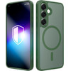 3MK Misty Magcase Case For Samsung Galaxy S25 Green