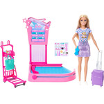 Mattel Barbie: Family & Friends - Barbie At The Airport (JMJ49)