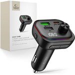 Tech-Protect CC07 3-Port Car Charger Pd 54W + Transmiter Fm Bluetooth BLACK