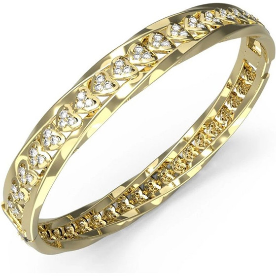 Guess Bracelet Women (25CM ) - (JUBB04601JWYG)