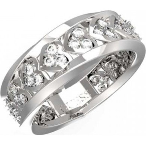 Guess Ring Women (56 ) - (JUBR04605JWRH)