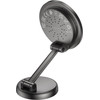 Lamtech Foldable Magnetic Metallic Car Holder & Wireless Charger 15W - (LAM980893)