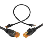 LTC 8P8C CAT6e Utp Connection Network Cable (patchcord) 0.5m black