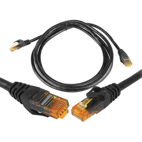 LTC 8P8C CAT6e Utp Connection Network Cable (patchcord) 1.5m black