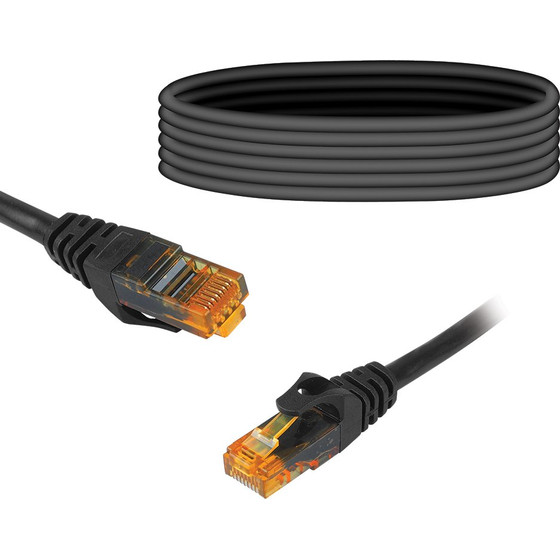 LTC 8P8C CAT6e Utp Connection Network Cable (patchcord) 10m black