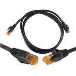 LTC 8P8C CAT6e Utp Connection Network Cable (patchcord) 1m black