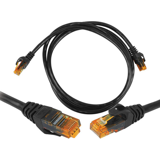 LTC 8P8C CAT6e Utp Connection Network Cable (patchcord) 1m black