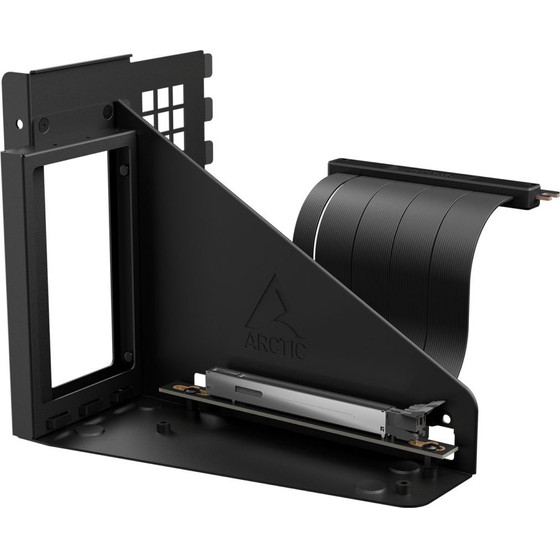 Arctic Accelero Vertical Gpu Mount (Black) Pcie 4.0x16 Riser Cable 160mm - (ACOTH00012A)