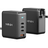 MINIX ��������� ������ P165 Gan �� 3 ����� USB-C ��� 1 ���� USB-A - (NEO-P165)