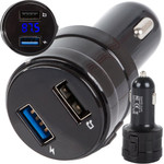 EXTRALINK Transmiter Fm Bluetooth 2X Usb - (EX.98338)