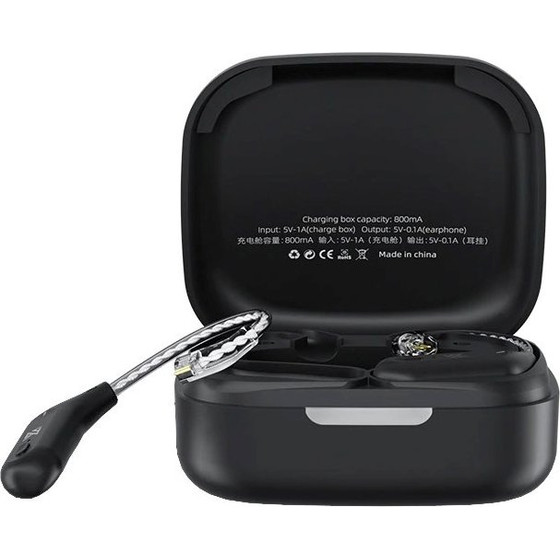 KZ Black - Replaceable Bluetooth Module With Ear Hook For headphones, Black - (AZ09)