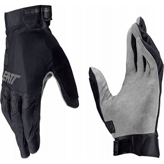 Leatt Glove Mtb 2.0 X-Flow Cycling Gloves Size L, Black - (6025105582)