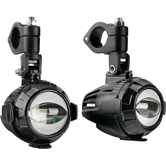 Lampa - ��������� ������� Moto FOG-X2 12V 30W 2100lm 6000-6500K �71mm 1 Led ���������� IP68 �� ��������� ��� ������ �38-39mm - ��� 2 ���. (9158.2-LM) - (91582)