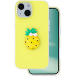 iNOS ���� Tpu & Pc Apple Iphone 15 Fresh Pop Pineapple ������� - (5205598175634)
